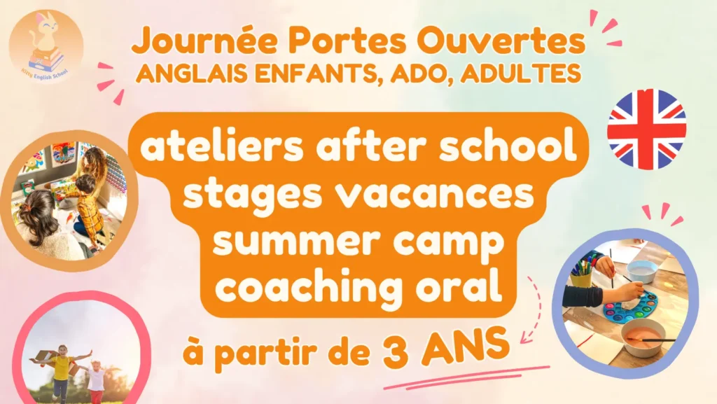 Cours anglais enfant Montpellier Castelnau-le-Lez Kitty English School